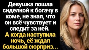 ИСТОРИИ ИЗ ЖИЗНИ/Девушка пошла сиделкой к богачу в коме, не зная, что он следит за ней