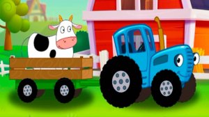 СИНИЙ ТРАКТОР - СБОРНИК СИНИЙ ТРАКТОР - РАЗВИВАЮЩИЕ ИГРЫ ДЛЯ МАЛЫШЕЙ