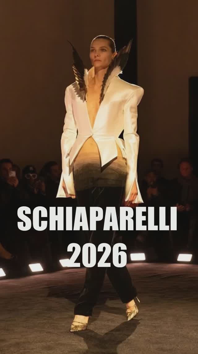 ❗ SCHIAPARELLI Couture весна-лето 2026 в Париже | Spring Summer Haute Couture SS26 смотреть онлайн