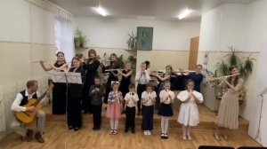 Концерт класса флейты, посвященный 80-летию Победы в Великой Отечественной войне