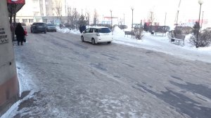 НЕБЕЗОПАСНЫЙ МАРШРУТ: ГОЛОЛЁД СКОВАЛ КРАСНОЯРСК