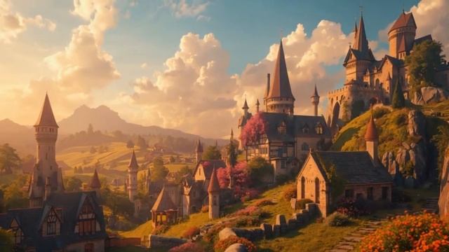 Забытая история - Нежная музыка и средневековая атмосфера, фоновая музыка для расслабления смотреть онлайн