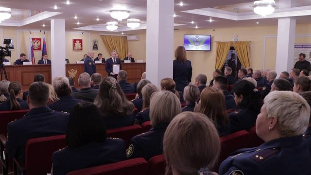 На расширенной коллегии УФСИН по Смоленской области подвели итоги работы пенитенциарного ведомства смотреть онлайн