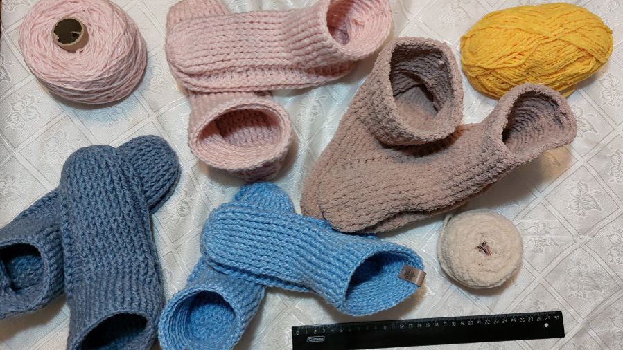 Тапочки домашние. Вяжем крючком. Подробный МК. 30.01.26 смотреть онлайн