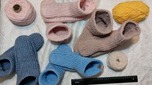 Тапочки домашние. Вяжем крючком. Подробный МК. 30.01.26