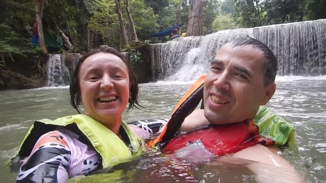 Гл.5 Huai Mae Khamin Waterfall красивейший водопад о котором не знают туристы