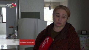 В Беслане восстанавливают пострадавший от падения обломков беспилотника многоквартирный дом