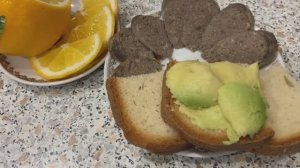 Завтрак мой. ливерная колбаса собственного приготовления