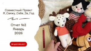 СП «Я свяжу себе за год», отчет №2 январь, участник 54, Участие в проекте | готовые работы