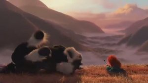 Храбрая сердцем  отрывок мультфильма  2012 песня птицей стать