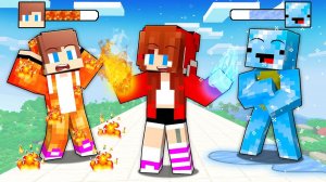 ЛЕДЯНОЙ Майки против ЛАВОВОГО ДЖЕЙ ДЖЕЯ - Анимация для Майнкрафта