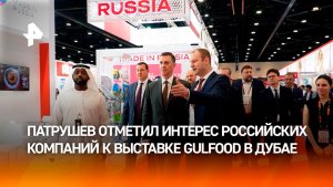 Патрушев отметил огромный интерес российских компаний к выставке Gulfood в Дубае