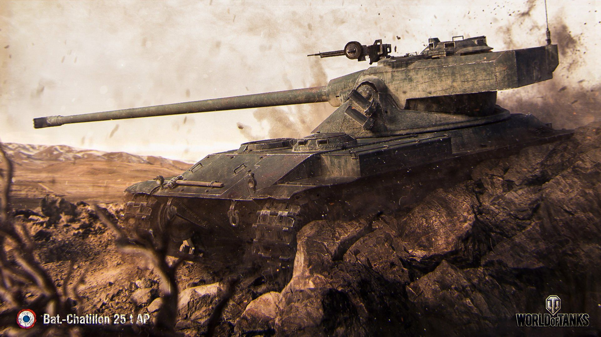 Bat.-Châtillon 25 t AP ВСЕ ПО БАРАБАНУ!!! смотреть онлайн