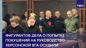 Фигурантов дела о попытке покушений на руководство херсонской ВГА осудили