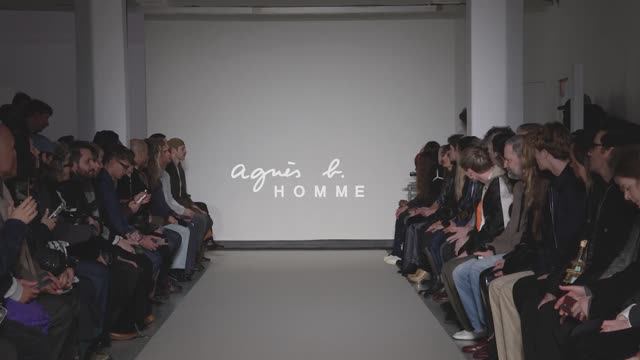 Показ мужской коллекции Agnès b. зима 2026 смотреть онлайн