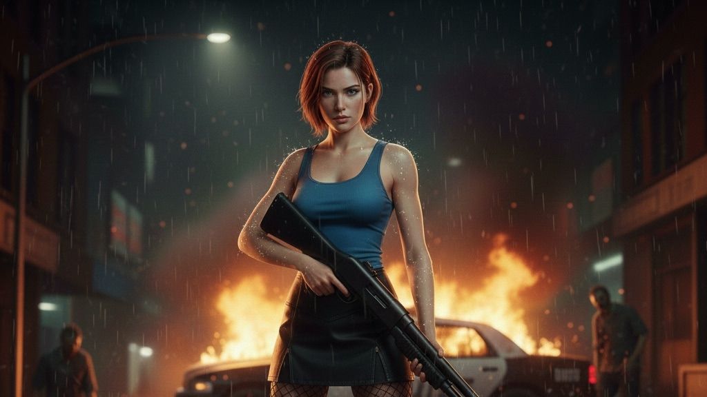 3.Resident Evil 3 Remake Полное прохождение на Ps5 смотреть онлайн