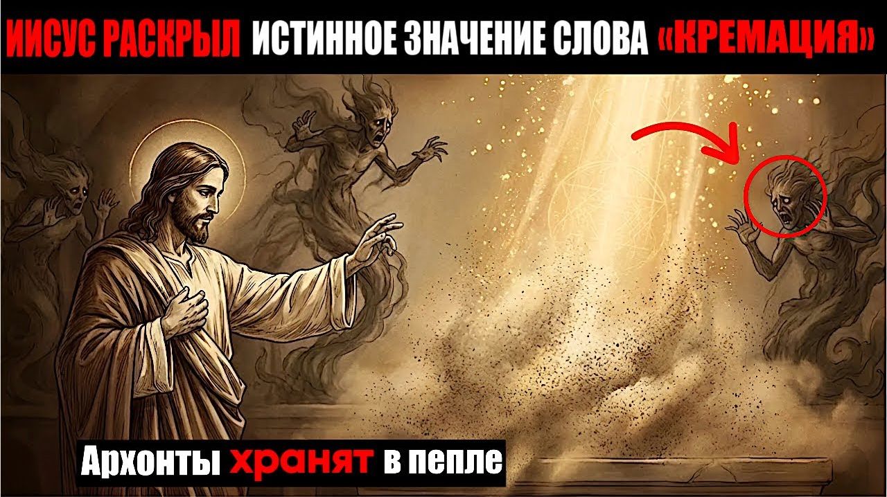Иисус явил истинный смысл кремации — архонты боятся этого. смотреть онлайн