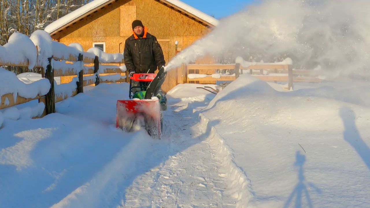 Суровый январь! Реальная жизнь хозяйства в деревне смотреть онлайн