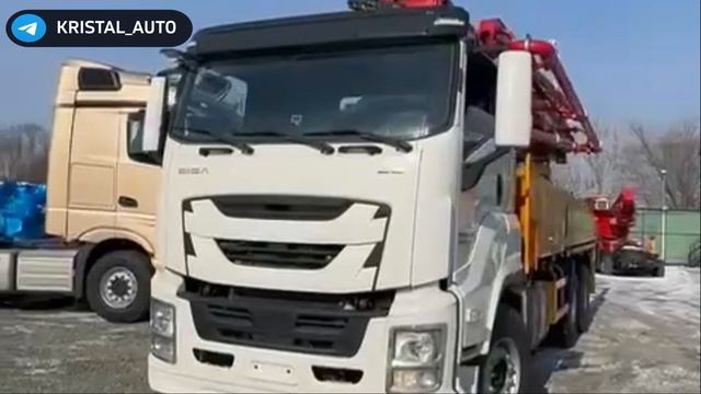 Isuzu GIGA автобетононасос смотреть онлайн