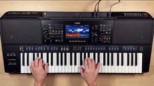 Yamaha PSR-SX720: Sound Demo (No Talking)
