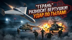 🚁 Конец мифа о безопасности? Вертолеты ВСУ горят после удара дешевых российских дронов