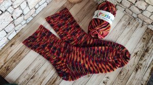 Носочная коробочка 6 // Январь