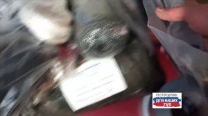 Продолжаем собирать наших защитников 🩷 Бензопилу от компании «АВРОРА», сапоги, газ, скотч, стройку