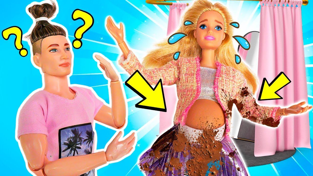 Беременная Барби злится из-за платья ! Скандальная ситуация в магазине смотреть онлайн