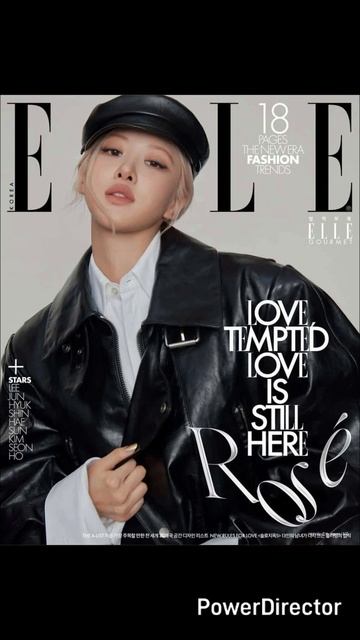 Розэ из BLACKPINK появилась на обложке февральского номера ELLE Korea. смотреть онлайн