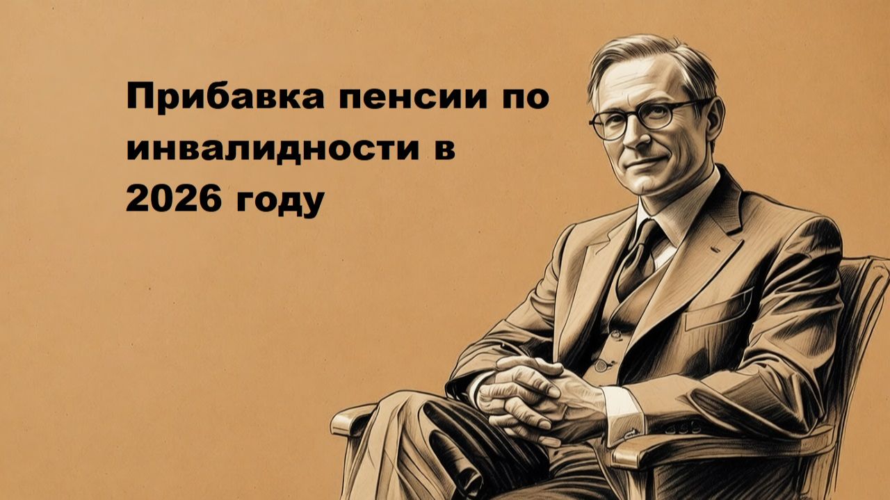 Прибавка пенсии по инвалидности в 2026 году смотреть онлайн