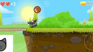 мой кот играет в Red Ball😱😱😱