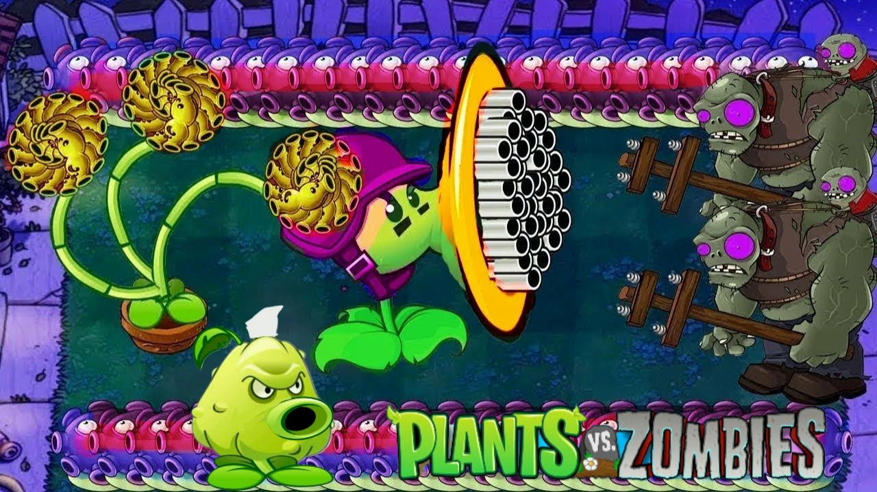 Зомби против растений! Plants vs Zombies ПвЗ PvZ Растения против Зомби смотреть онлайн