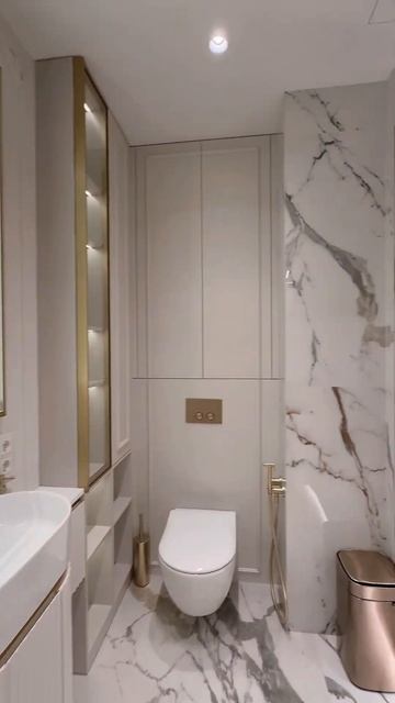 Роскошная ванная комната для нее 😍 площадь 7 кв.м