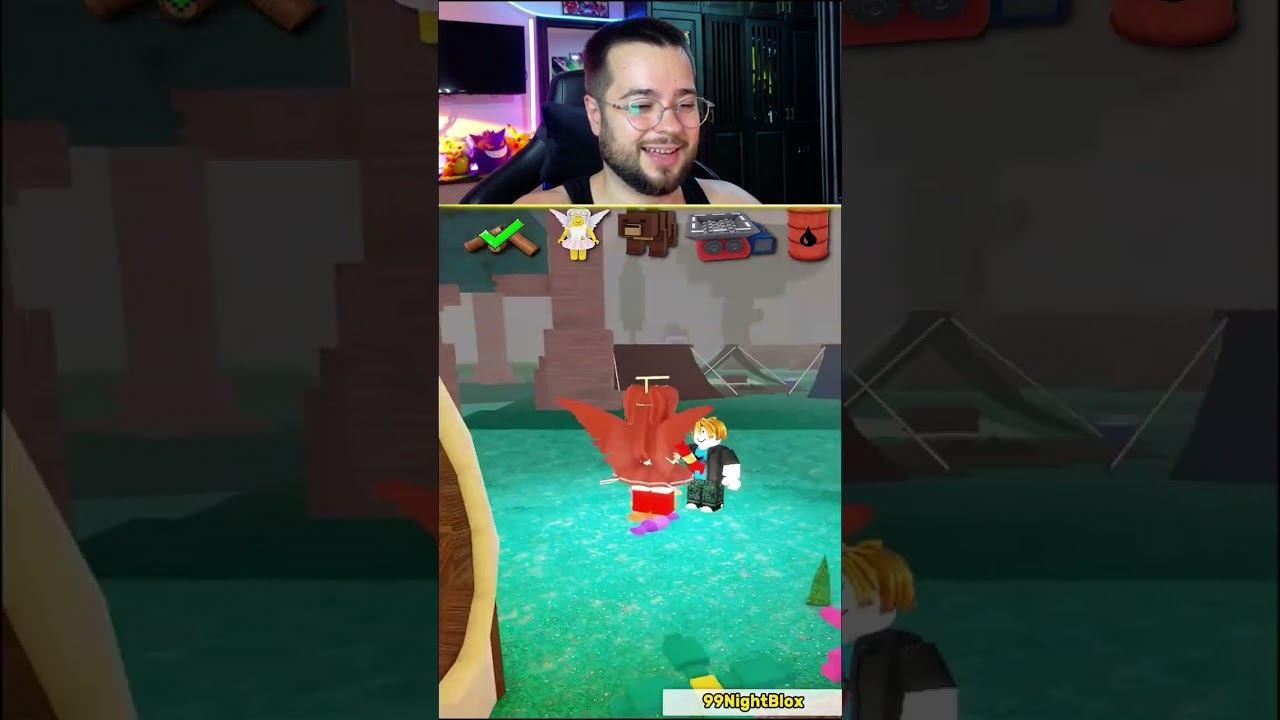 Морф троллинг Бекона #99nightintheforest #roblox смотреть онлайн