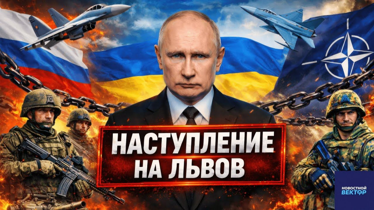 НАСТУПЛЕНИЕ НА ЗАПАД: Россия на пороге Львова - Шокирующий Аналитический разбор смотреть онлайн