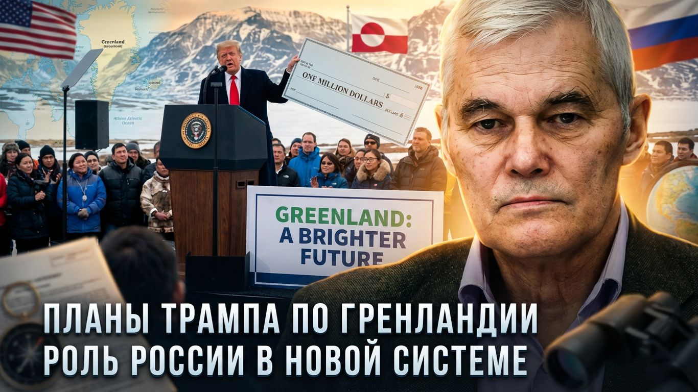Константин Сивков | Планы Трампа по Гренландии. Роль России в новой системе смотреть онлайн