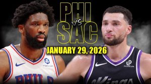 30.01.2026 | ОБЗОР МАТЧА | Филадельфия Сиксерс - Сакраменто Кингз | Highlights