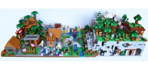 Делаю мир Minecraft из Лего.