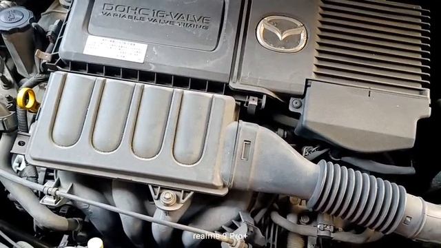 Z866 Двигатель Mazda Demio DY3W-106051 ZJ-VE — работа двигателя