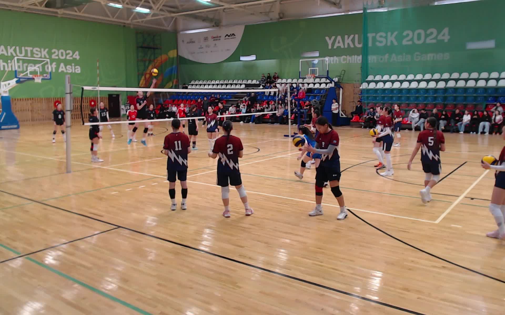 Первенство РС(Я) по волейболу среди юношей и девушек 2008-2009 гр. памяти А.П. Керемясова смотреть онлайн