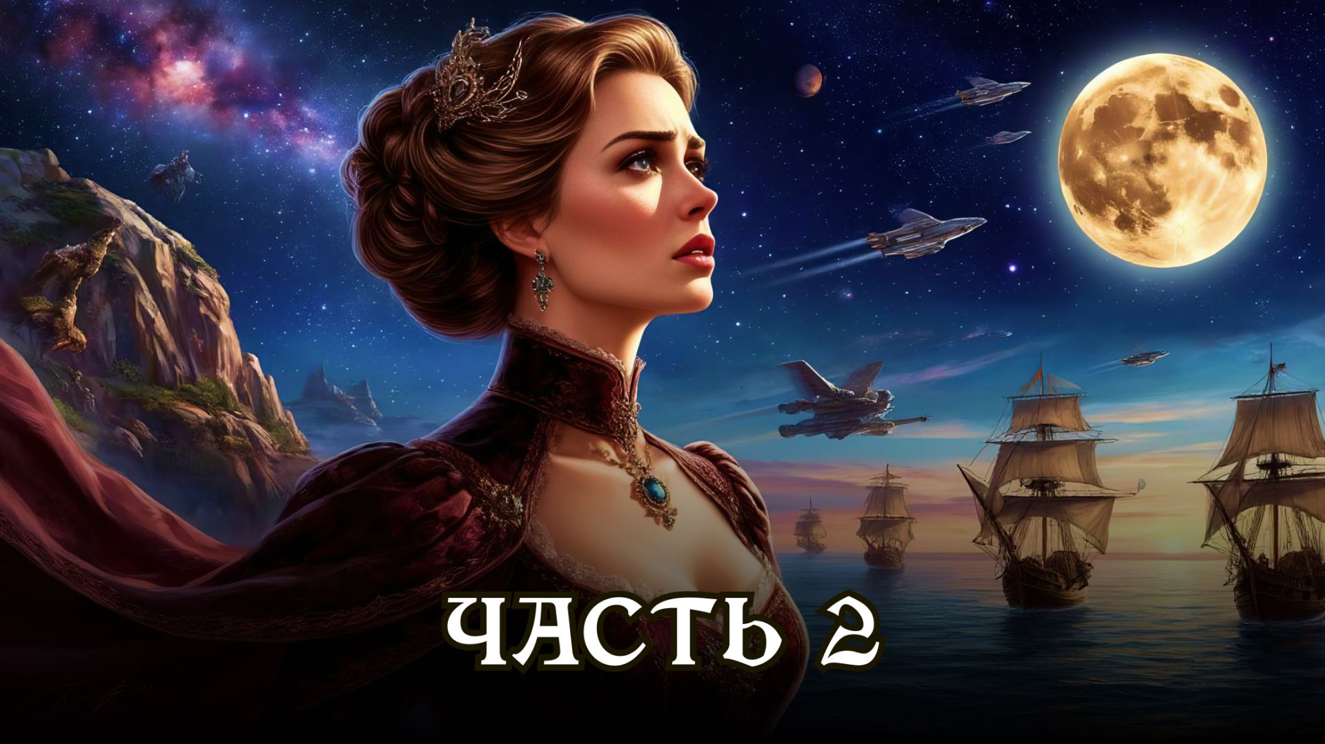 АУДИОКНИГА ★ ЧАСТЬ 2. ВДОВА В ОПАСНОСТИ ★ Любовное фэнтези, космические приключения