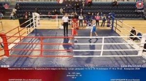 125 46 кг ХАРИТОНОВА Ольга Кемеровская ЗАВГОРОДНЯЯ Илина Омская