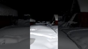 уборка снега :) дубль 2 :)