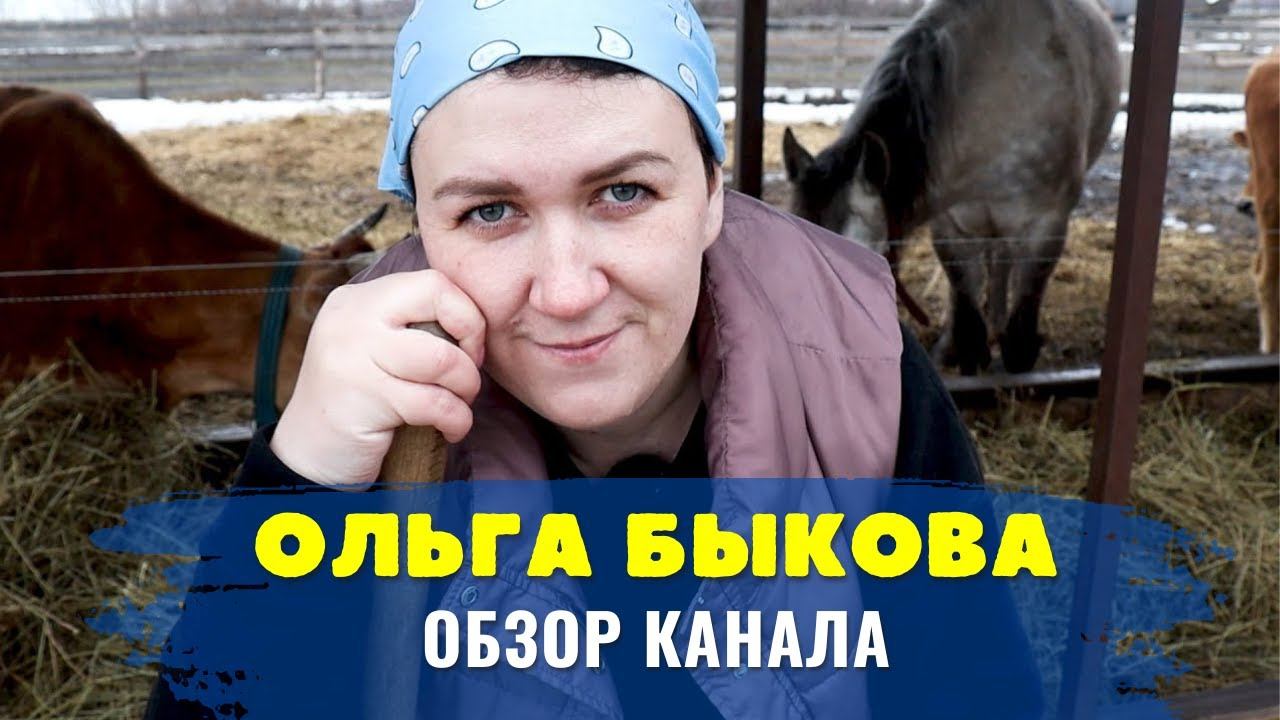 Обзор Канала Ольга Быкова. Деревенский Дневник Очень Многодетной МАМЫ