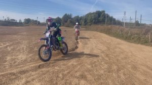 Школа мотокросса ZRT Тренировка колей