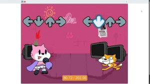 QT mod Scratch Night funkin Carefree song