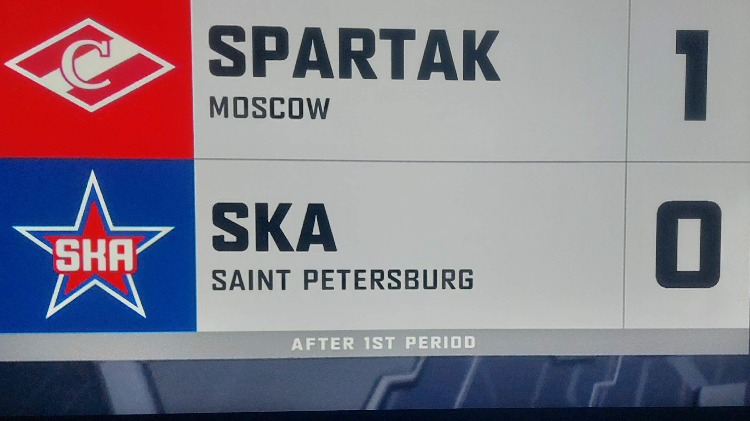 Обзор матча Фонбет КХЛ Спартак - СКА смотреть онлайн