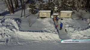 Волонтёры «Зимнего аккорда» прибыли в Первомайский район для помощи жителям