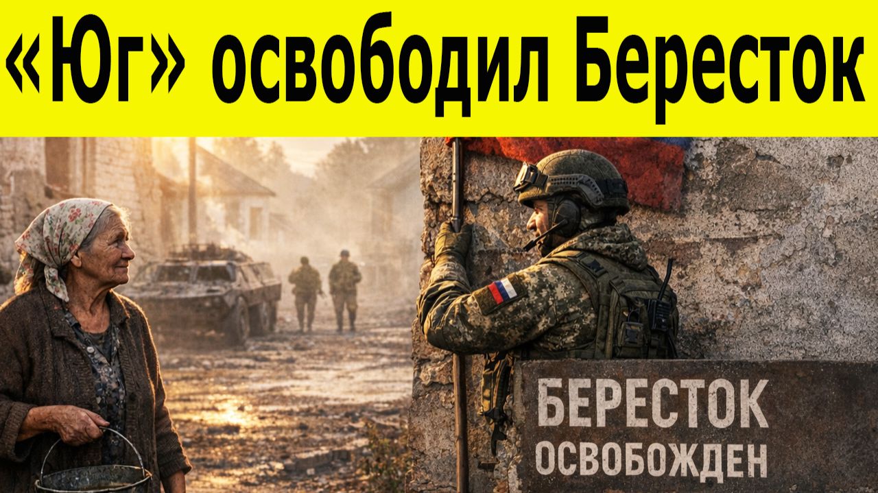 Oсвобождён Бересток и ещё 5 населённых пунктов. Новости СВО на 30.01.2026 смотреть онлайн