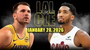 29.01.2026 | ОБЗОР МАТЧА | Кливленд Кавальерс - Лос-Анджелес Лейкерс | Highlights